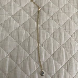 Smoke quartz drop Kendra Scott pendant